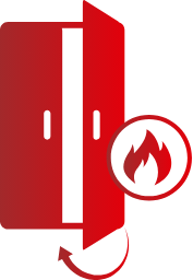 Automatische Türschließung im Brandfall