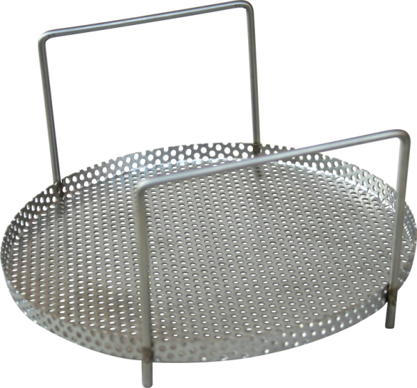 Components basket made from stainless steel