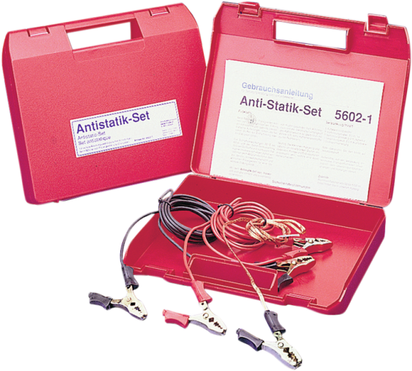 Antistatik-Set im Koffer zur Ableitung statischer Aufladung